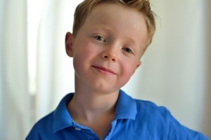 Philipp am sechsten Geburtstag